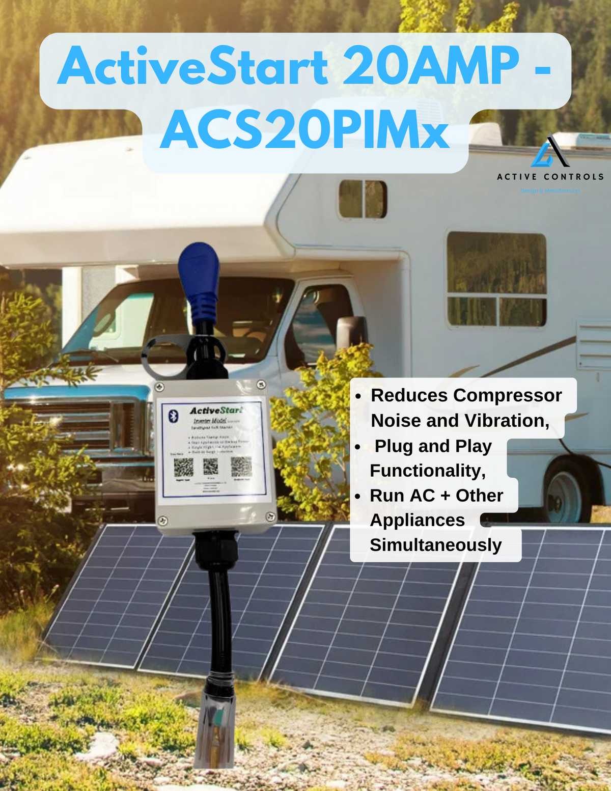 ActiveStart SoftStart Inverter Model - ACS20PIM – Active Controls, LLC